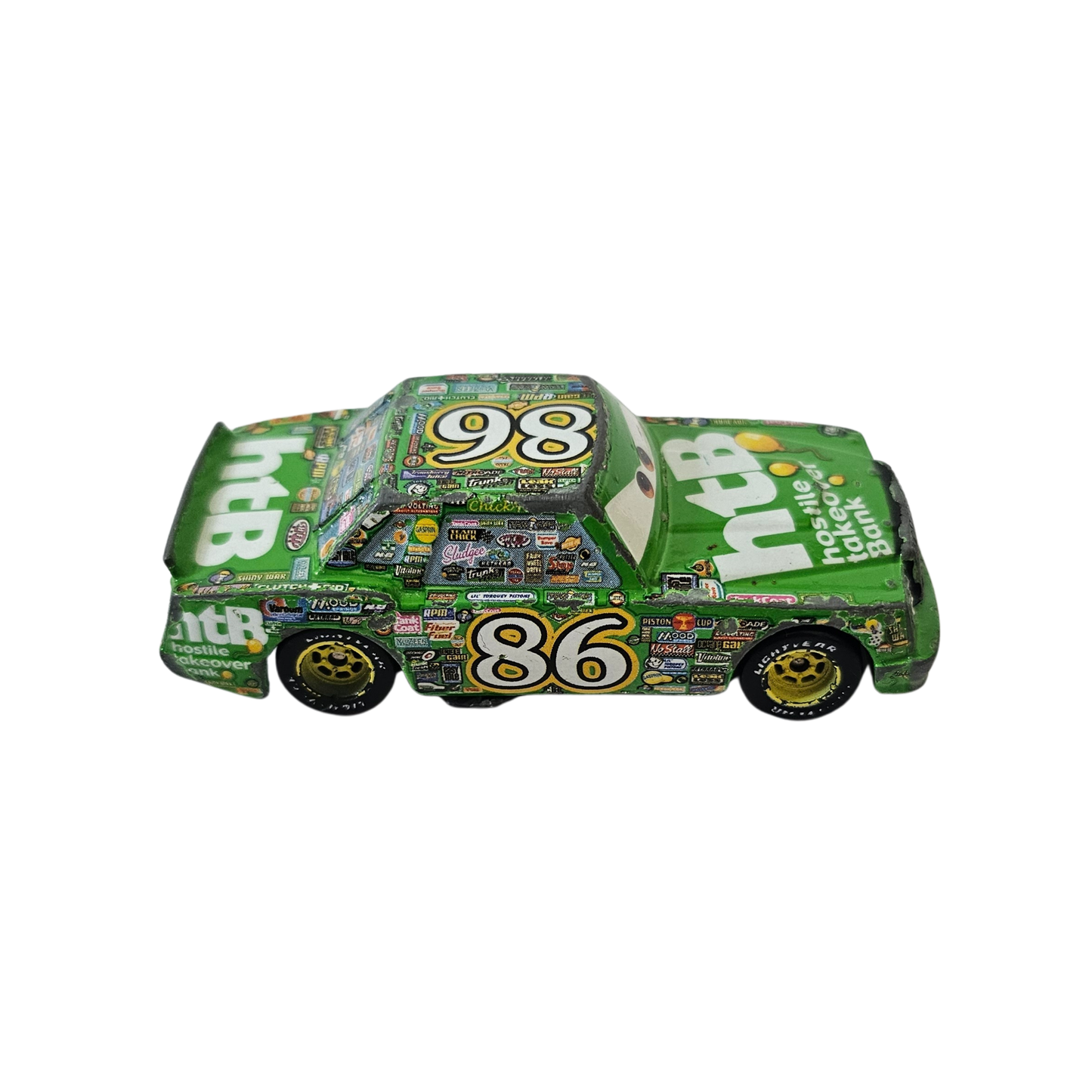 Disney Pixar Cars Chick Hicks HTB 1:55 Diecast