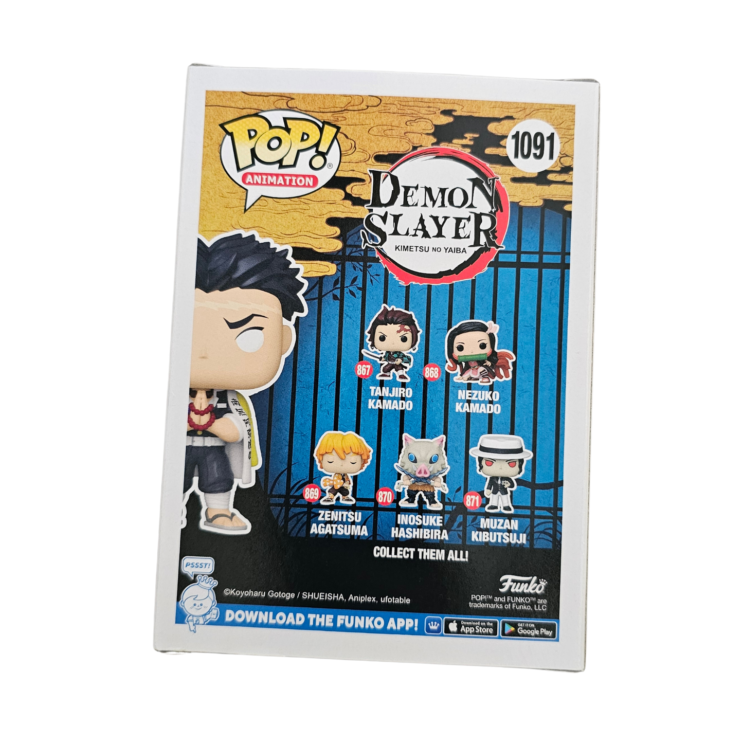 Funko Pop! Demon Slayer - Gyomei Himejima #1091