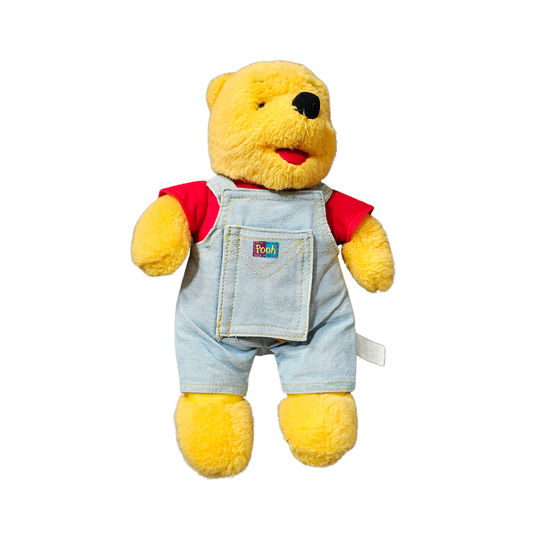 Vtg Disney Winnie-the-Pooh Book Plush (1995)