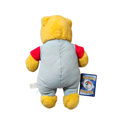 Vtg Disney Winnie-the-Pooh Book Plush (1995)