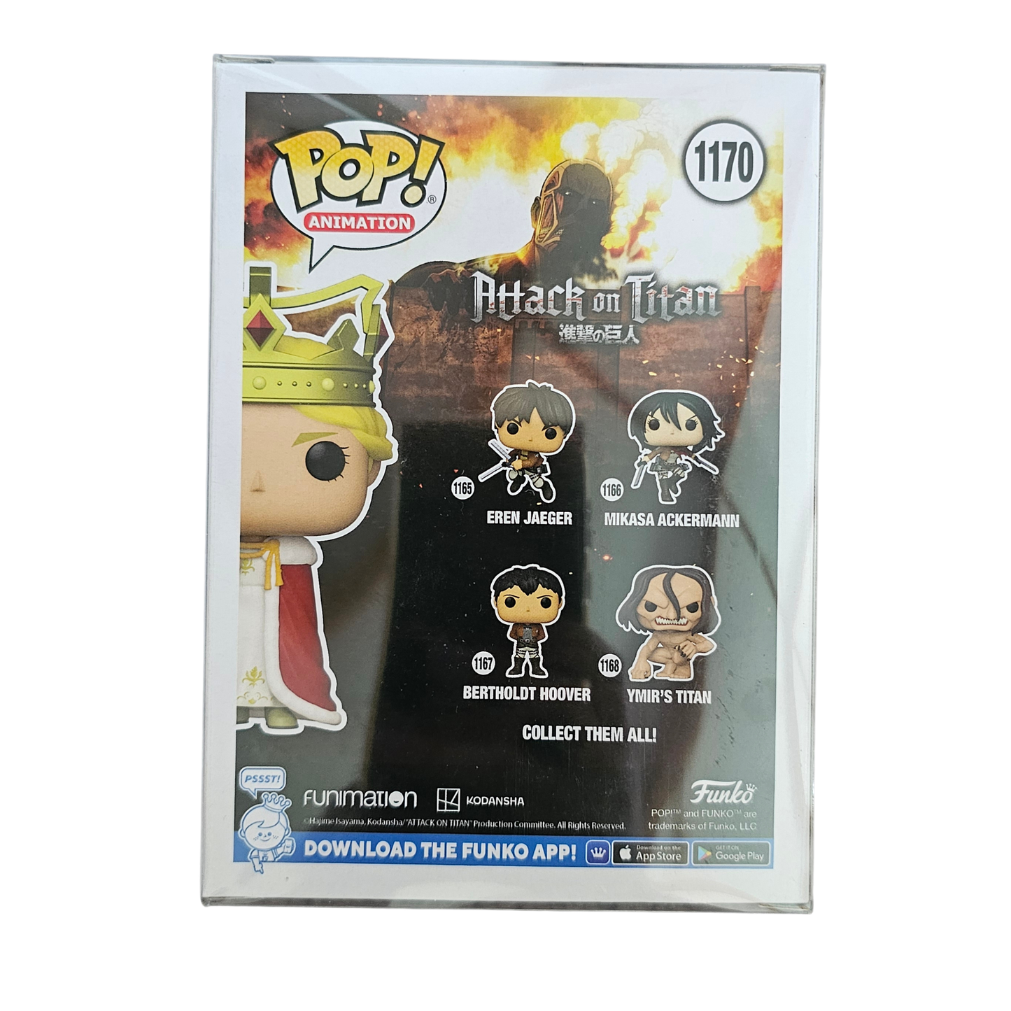 Funko Pop! Attack on Titan - Queen Historia #1170