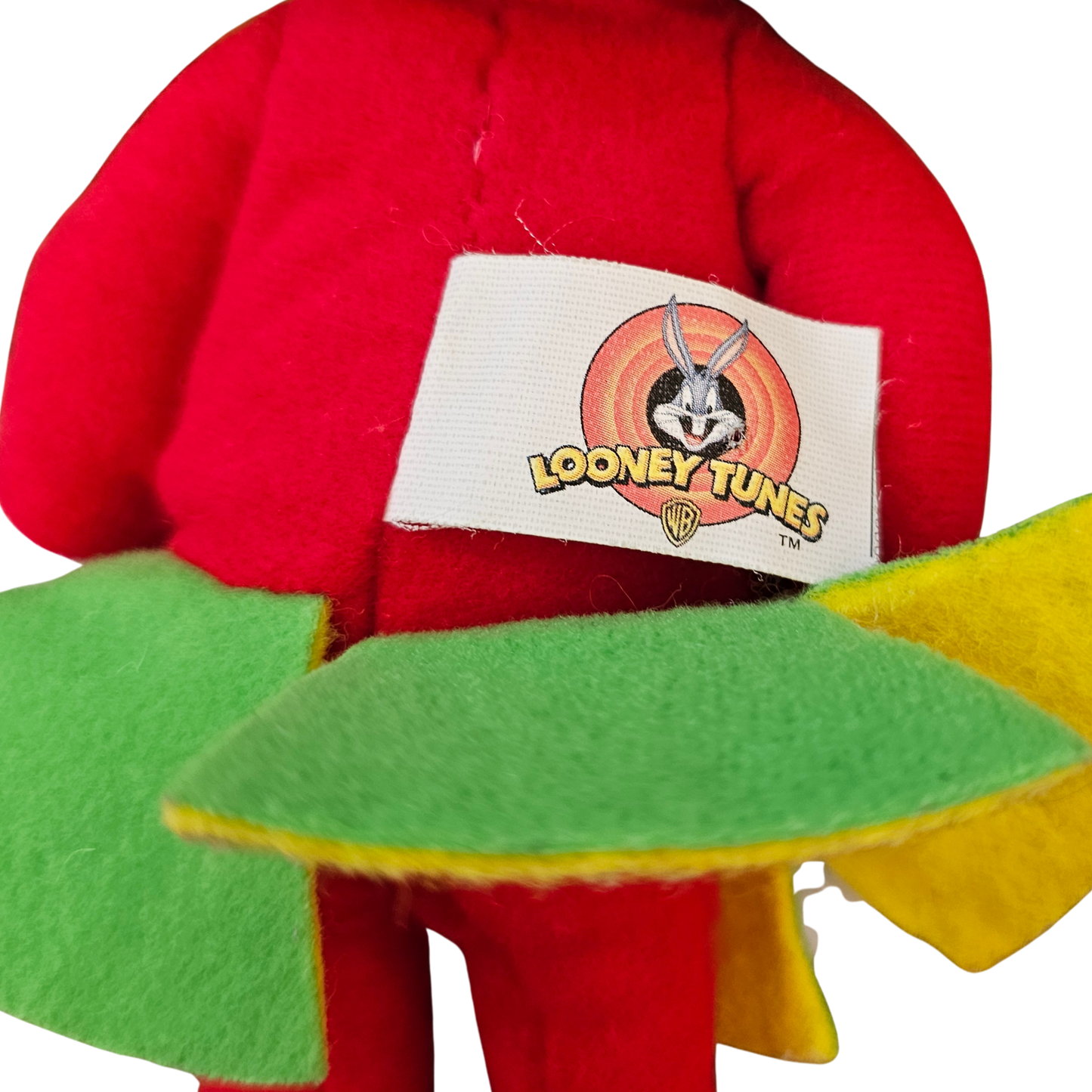 Vtg Playgro Looney Tunes Marvin the Martian Plush (1999)