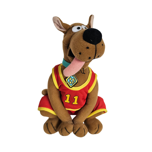 Vtg Basketball Scooby-Doo! Scooby Plush (2004)