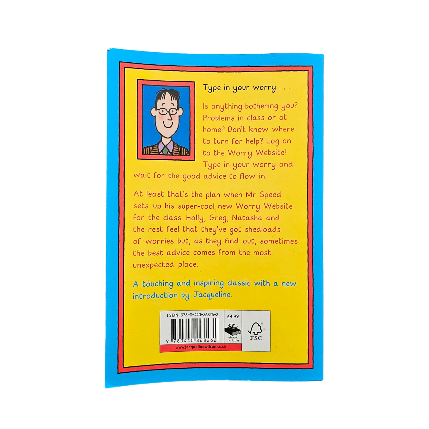 The Worry Website by Jacqueline Wilson (2008)