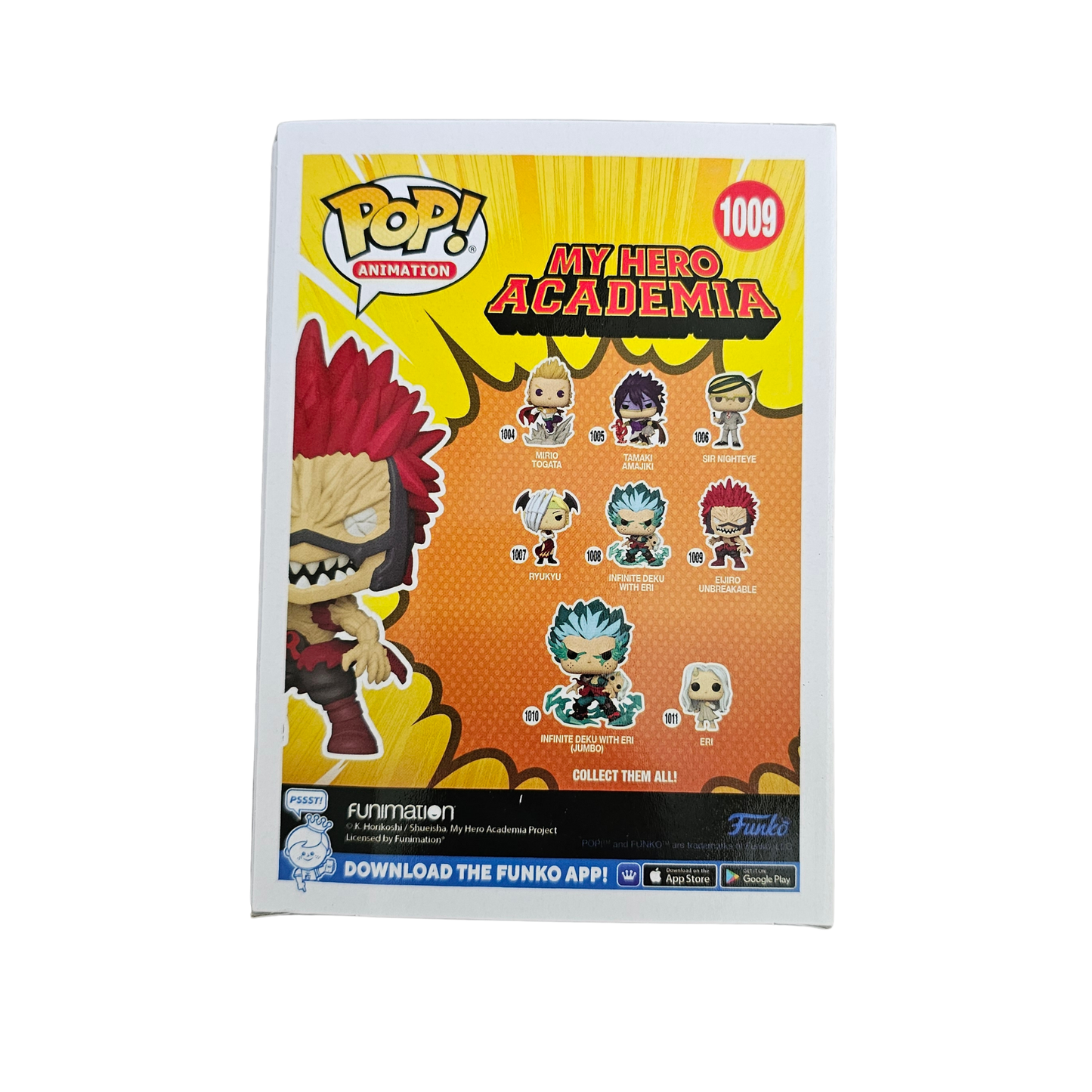 Funko Pop! My Hero Academia - Eijiro Unbreakable #1009
