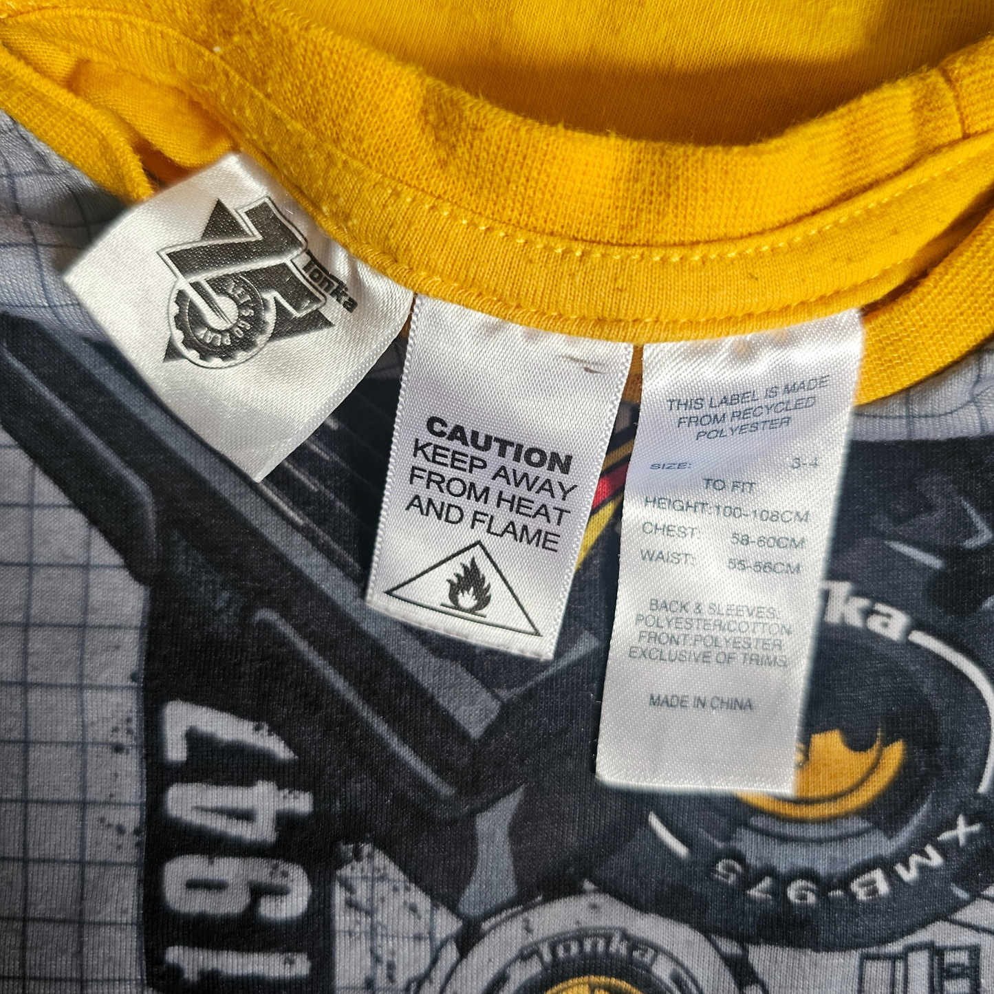 Tonka Dump Truck Sleep Shirt (Sz 3/4) (2022)