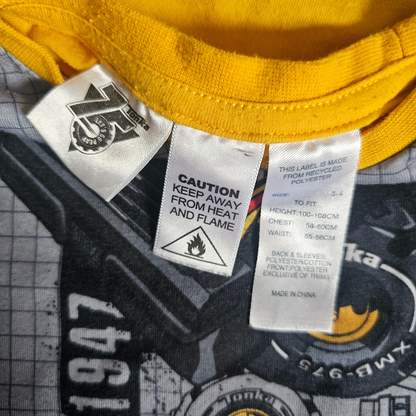 Tonka Dump Truck Sleep Shirt (Sz 3/4) (2022)