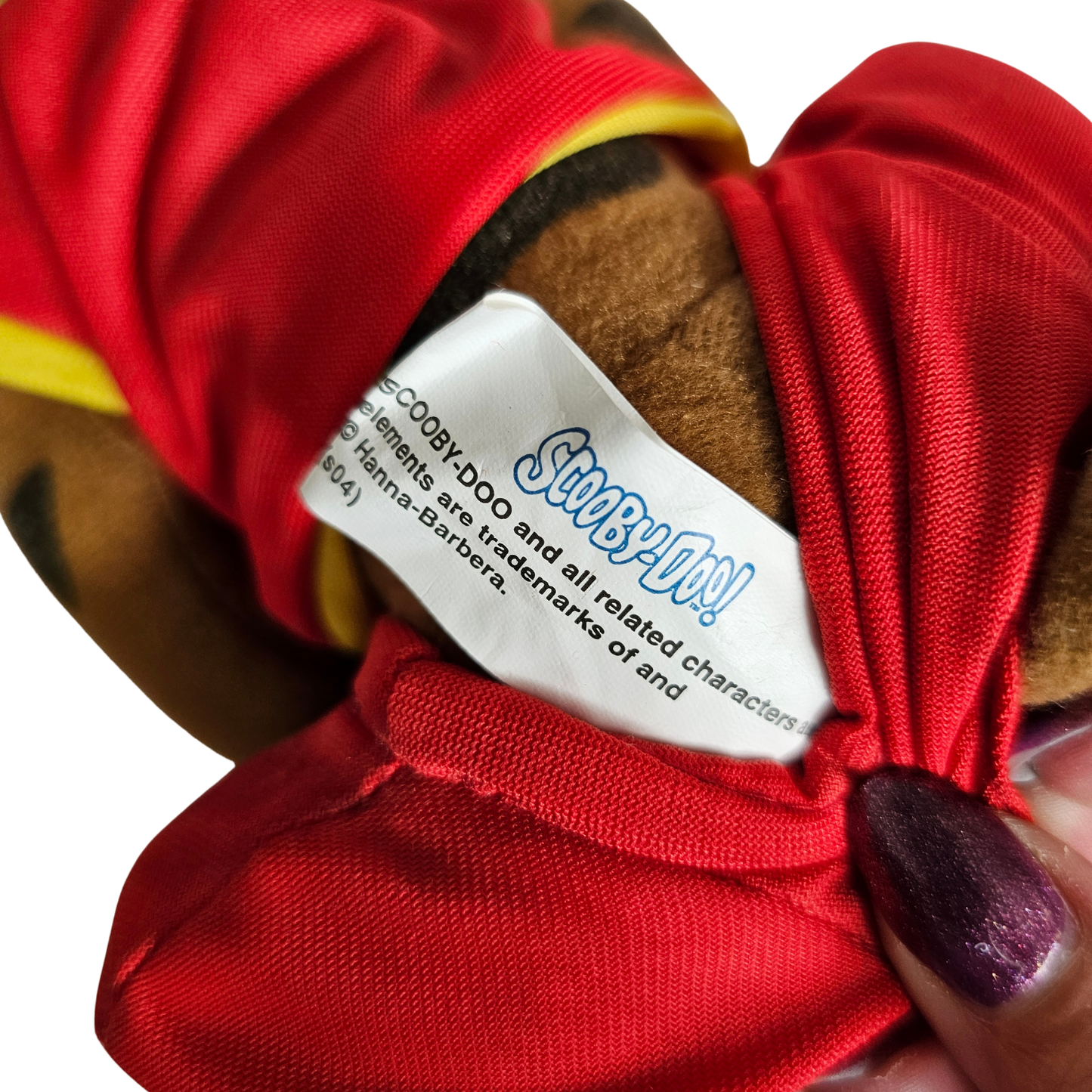 Vtg Basketball Scooby-Doo! Scooby Plush (2004)