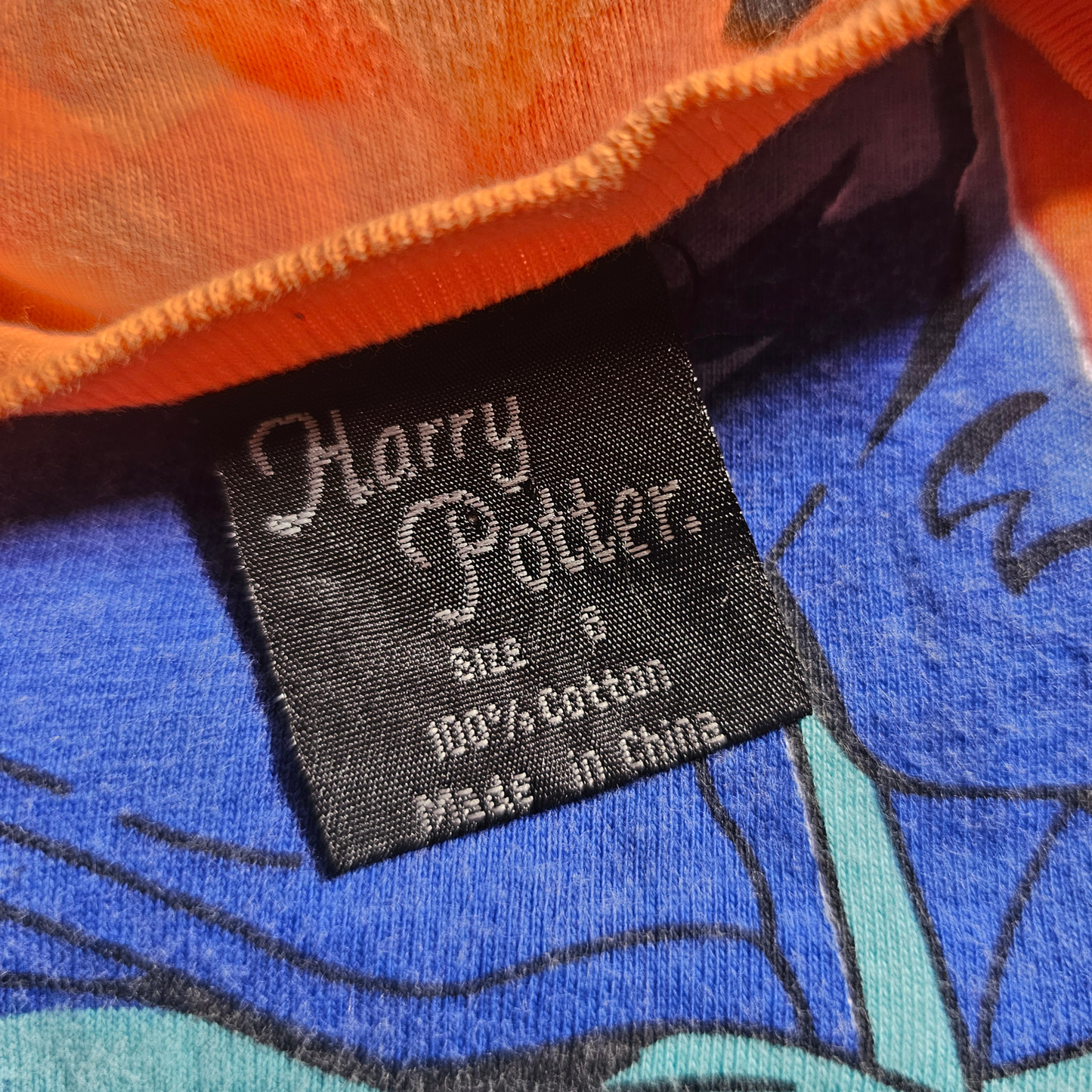 Harry Potter & The Chamber of Secrets AOP Shirt (Sz 8)