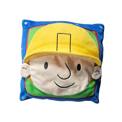 Vtg Bob the Builder Plush Pillow (2001)