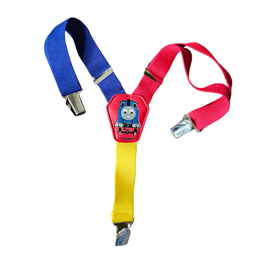 Vtg Thomas the Tank Engine Suspenders (1993)