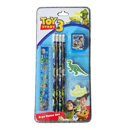Disney Pixar Toy Story 3 Stationery 8pc Value Set