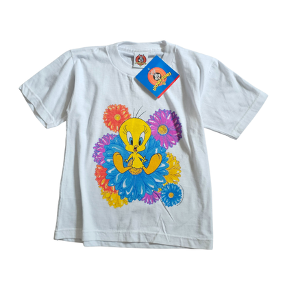 Vtg Looney Toons Tweety Shirt (Sz 7) (1998) *NOS*