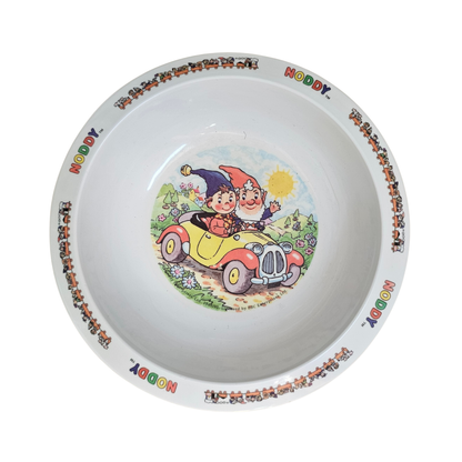 Vtg Noddy Melamine Plate + Bowl (1990)