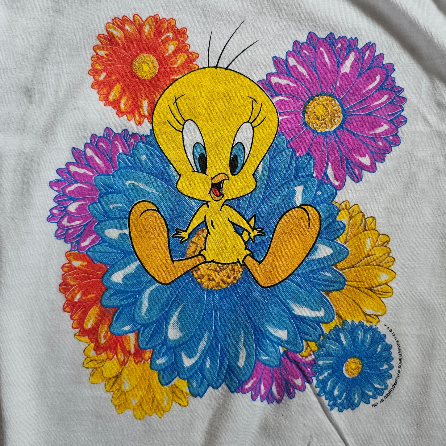 Vtg Looney Toons Tweety Shirt (Sz 7) (1998) *NOS*