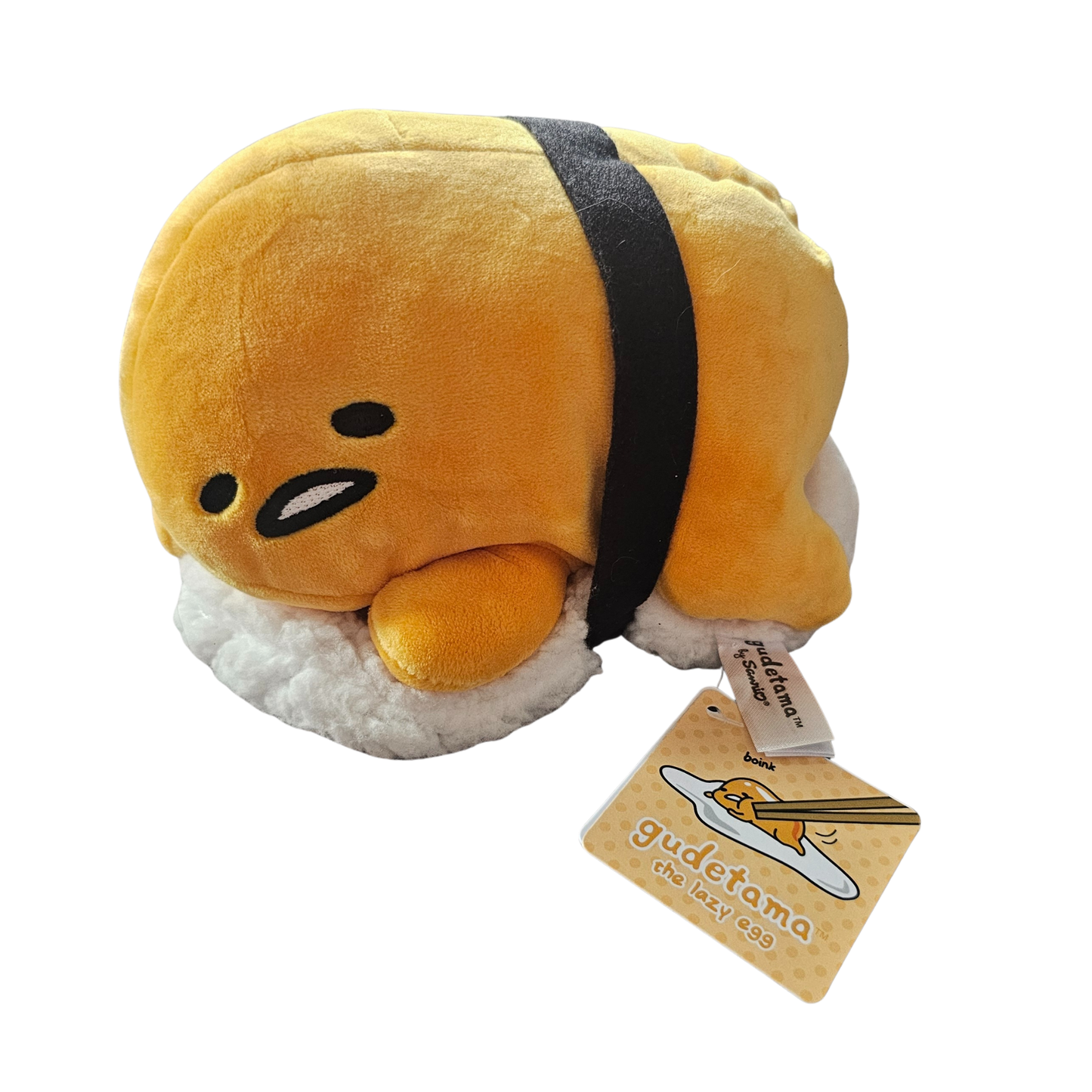 Gudetama by Sanrio The Lazy Egg Sushi Plush (2024) (NWT)