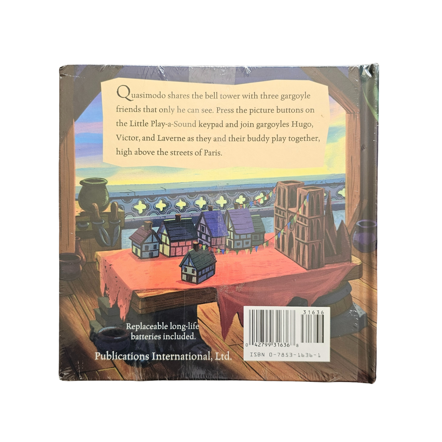 Vtg Little Play-a-Sound Disny's The Hunchback of Notredame: Friends in High Places (1996?)