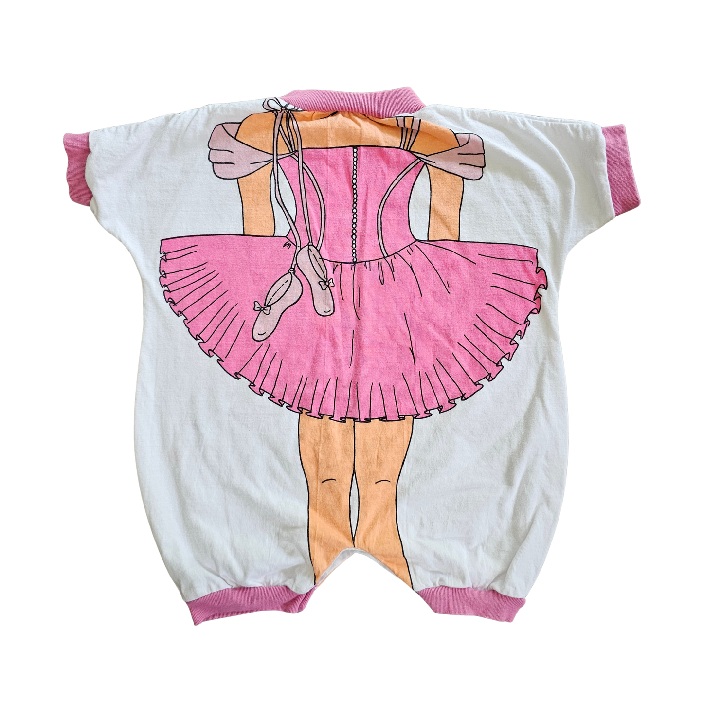 Vtg Body Character Romper Ballerina (Sz0 / 12m)