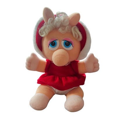 Vtg Muppets Baby Miss Piggy Plush (1987)