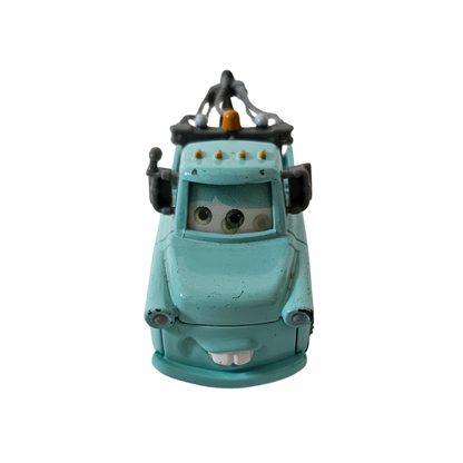 Disney Pixar Cars Tow Mater Aqua Lenticular Eyes 1:55 Diecast