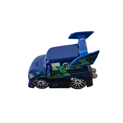 Disney Pixar Cars DJ Blue Tunerz Lenticular Eyes 1:55 Diecast