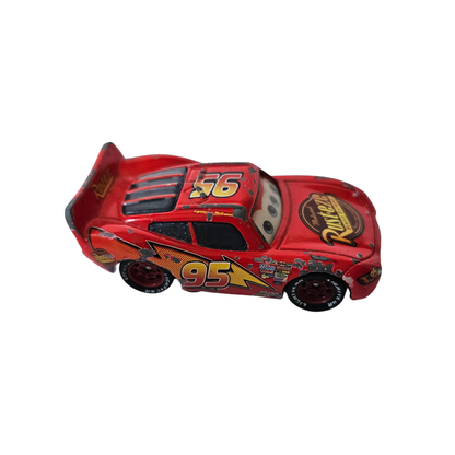 Disney Pixar Cars Lightning McQueen Lenticular Eyes 1:55 Diecast