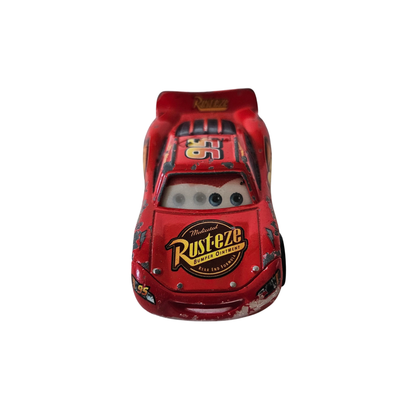 Disney Pixar Cars Lightning McQueen Lenticular Eyes 1:55 Diecast