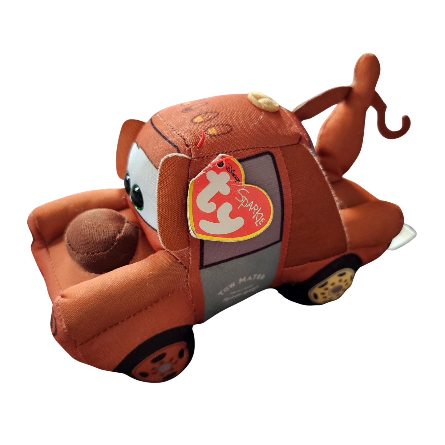 TY Sparkle Disney Pixar Cars Tow Mater Plush (2017)