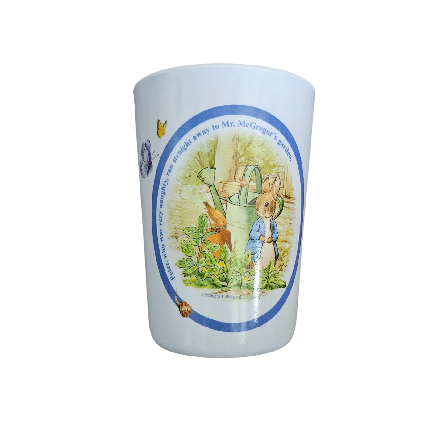 Vtg Peter Rabbit Melamine Cup
