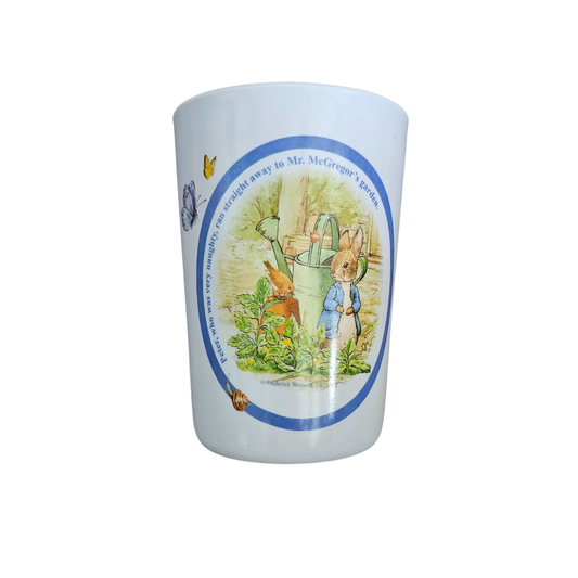 Vtg Peter Rabbit Melamine Cup