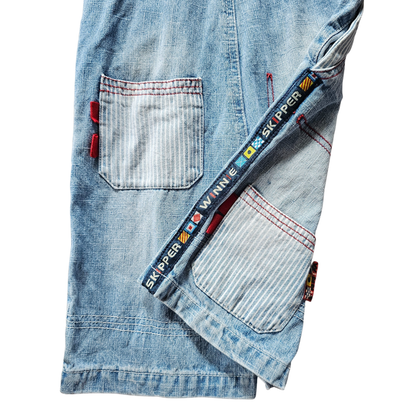 Vtg Winnie-the-Pooh Skipper Pooh Shortalls (sz 2)