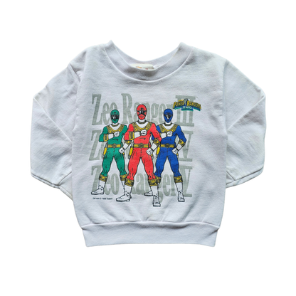 Vtg Saban Power Rangers Zeo Crewneck (90s) (Sz 2)