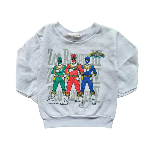 Vtg Saban Power Rangers Zeo Crewneck (90s) (Sz 2)