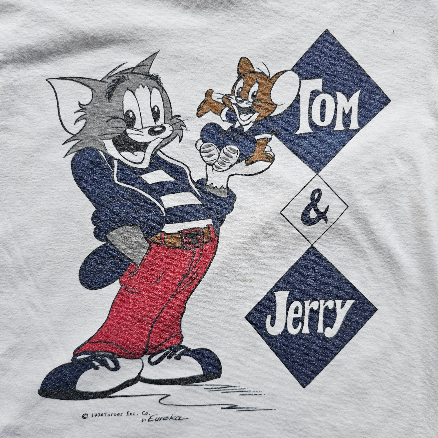 Vtg Tom & Jerry by Eureka Tee (1995) (Sz 6/7)